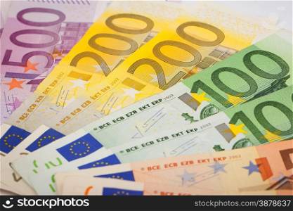 Euro Banknotes (from 50 to 500 euro)