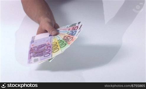 Euro Geldscheine als FScher rausgezoomt