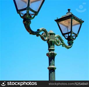 europe in the sky of italy lantern and abstract illumination