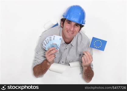 European builder with cash