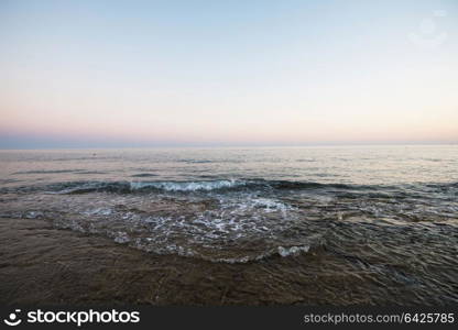 Evening at Alanya coast. Evening at Alanya coast, Turkey