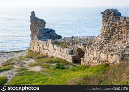 Evening Chersonesos -ancient town (Sevastopol, Crimea, Ukraine)