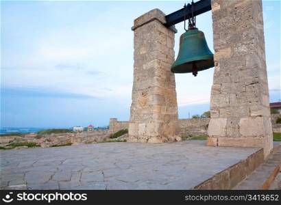 Evening the bell of Chersonesos (ancient town) (Sevastopol, Crimea, Ukraine)