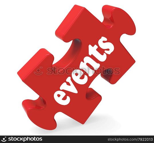 . Events Puzzle Meaning Concerts Occasions Events Or Functions