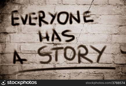 Everyone Has A Story Concept