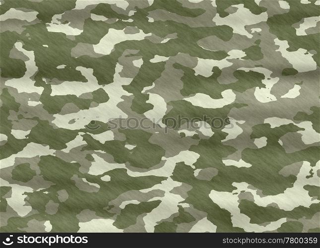excellent background illustration of disruptive camouflage material