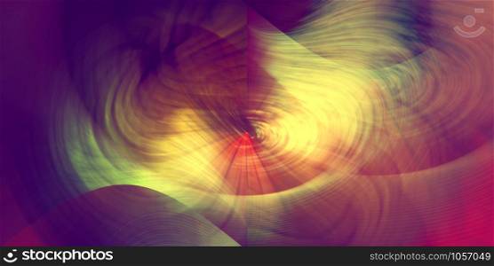 Exciting Adventure Background with Abstract Swirling Lines. Exciting Adventure Background