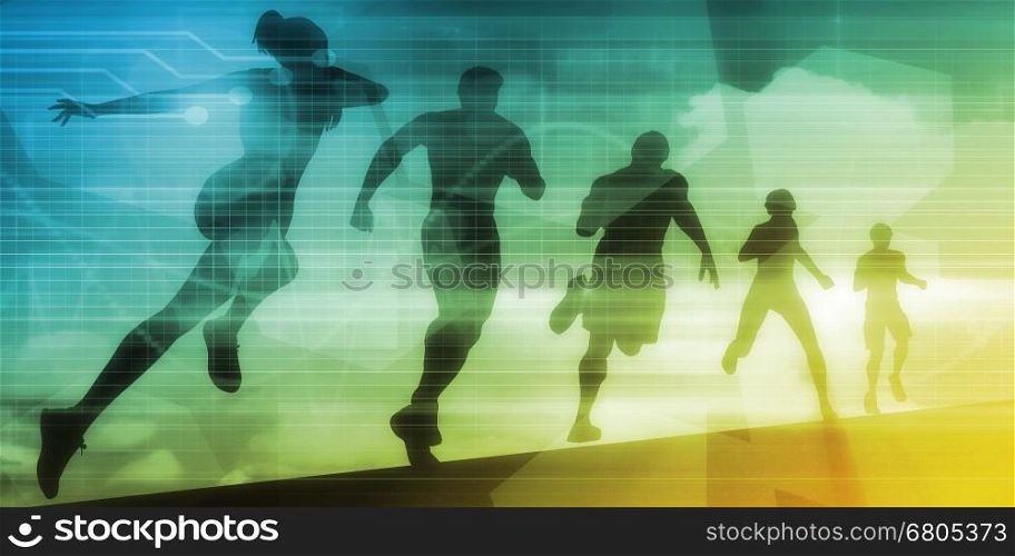 Exercise Technology for Running and Jogging as Illustration. System Integration