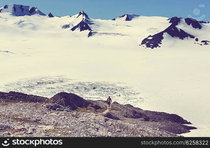 Exit Glacier, Kenai Fjords National Park, Seward, Alaska