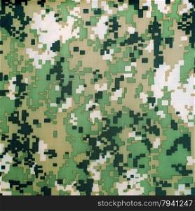 exotic digital camouflage as background or pattern