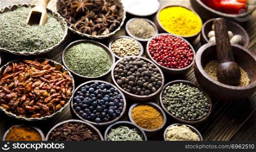Exotic Spices, orintal cuisine vivid theme