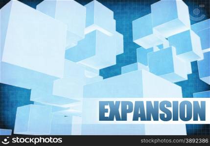Expansion on Futuristic Abstract for Presentation Slide. Expansion on Futuristic Abstract