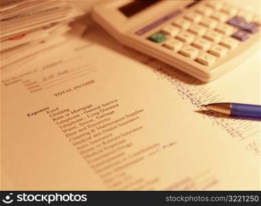 Expenses Checklist