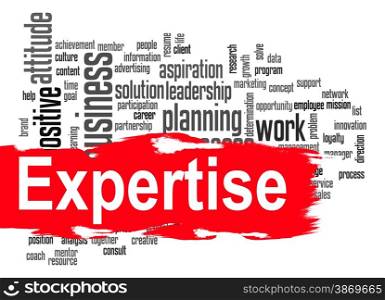 Expertise word cloud image with hi-res rendered artwork that could be used for any graphic design.. Teamwork word cloud