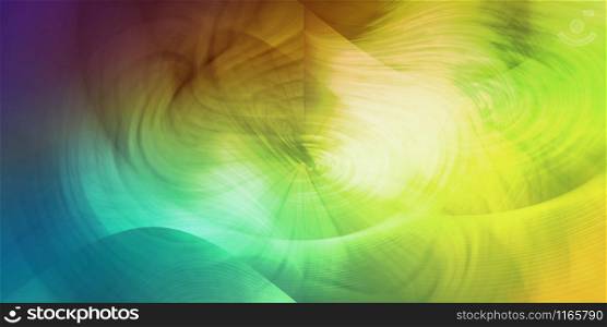 Exploding Color Mist Combining Colorful Swirls Abstract Background. Exploding Color Mist
