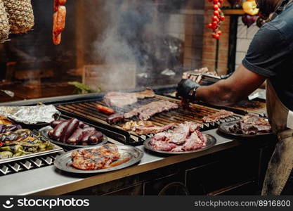 Exquisite cuts of beef in an Argentine steakhouse