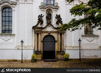 Exterior facade of monastery of Royal Canonry of Premonstratensians at Strahov