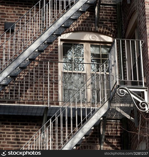 Exterior of a building in Boston, Massachusetts, USA