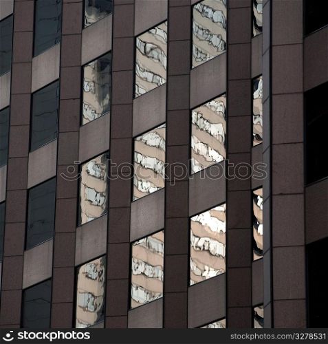 Exterior of a building in the Financial District of Boston, Massachusetts, USA