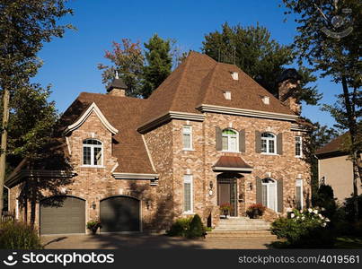 Exterior of a large house