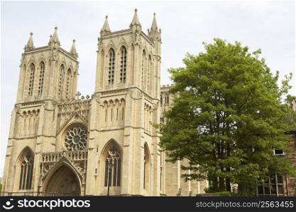 Exterior Of Bristol Cathedral,UK