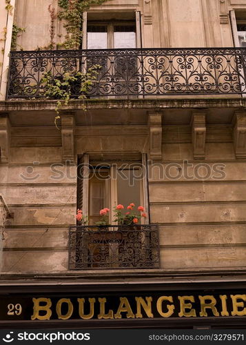 Exterior of building in Paris France