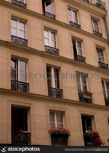 Exterior of building in Paris France