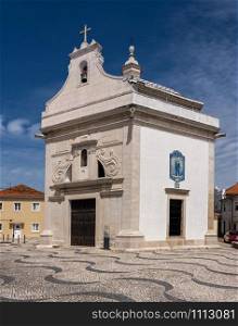 Exterior of the chapel of Sao Goncalinho, the patron saint of Aveiro in Portugal. Capela de Sao Goncalinho, the patron saint of Aveiro in Portugal