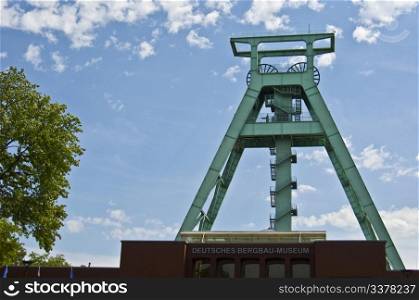 exterior of the german mining museum in Bochum