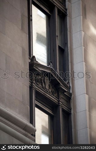 Exterior walls of buildings in Boston, Massachusetts, USA