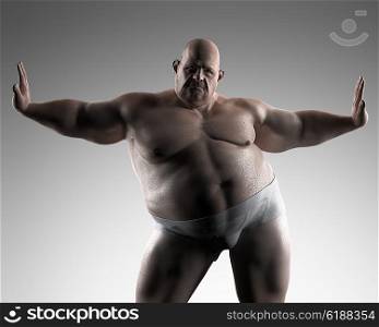 extremally fat man