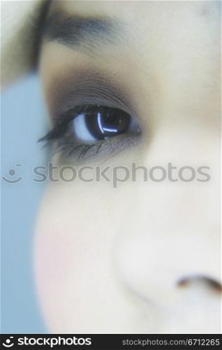 eye close up