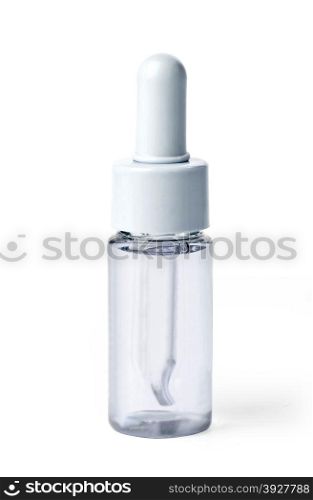 Eye Dropper Bottle Isolated with clipping path on a white background