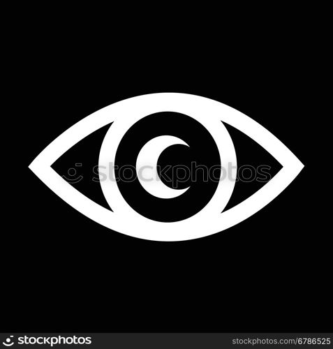 Eye icon illustration design