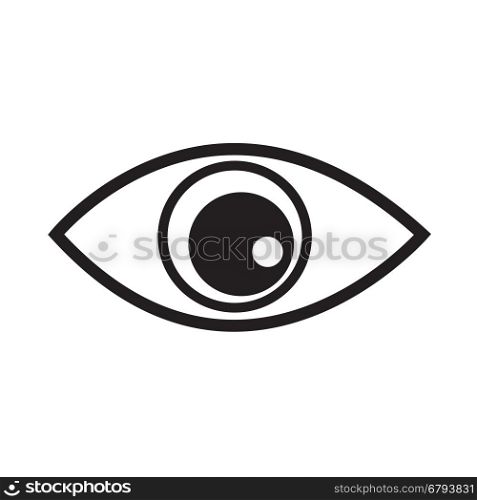 eye icon illustration design