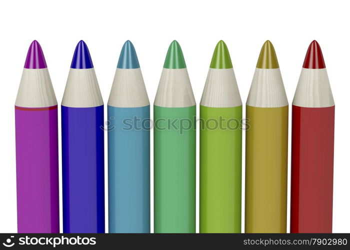 Eye pencils with different colors