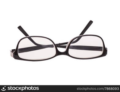 Eyeglasses isolated on white