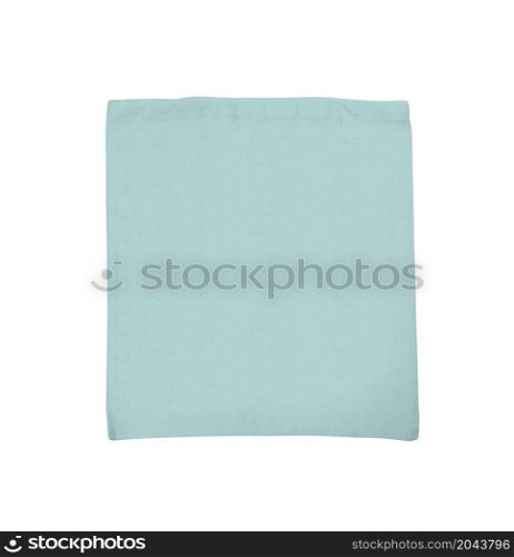 fabric bag isolated on white