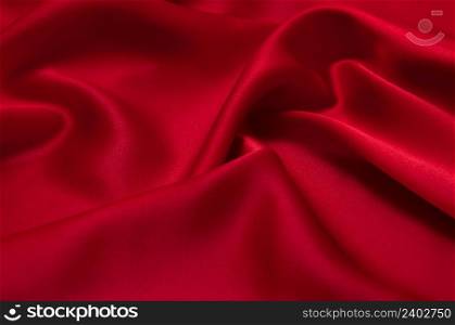 fabric red satin texture for background