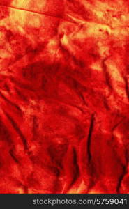 Fabric structure in blood stains