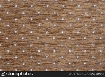 Fabric texture with diagonal square pattern