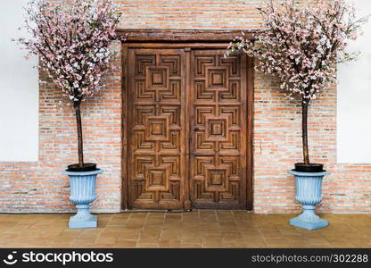 facade building with doors and windows