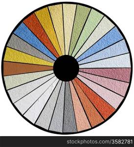 Facade Color Swatch Wheel Sample