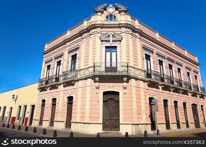 Facade of a building, Aguascalientes, Mexico