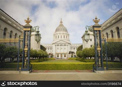 Facade of a building, City Hall, San Francisco, California, USA