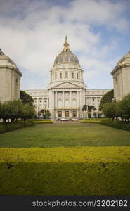 Facade of a building, City Hall, San Francisco, California, USA