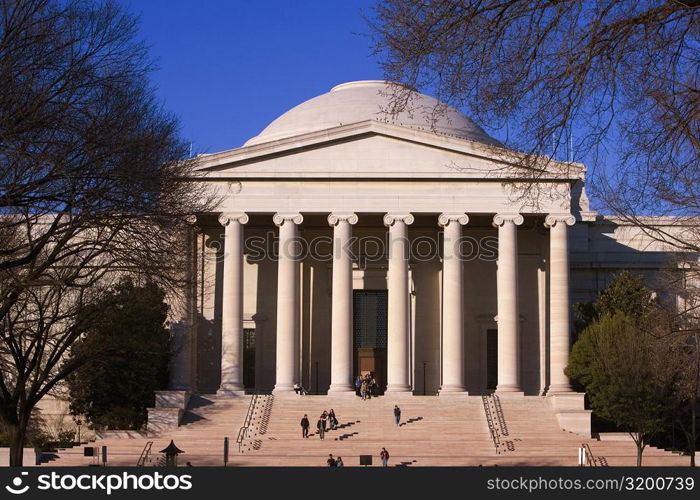 Facade of a building, Jefferson Memorial, Washington DC, USA