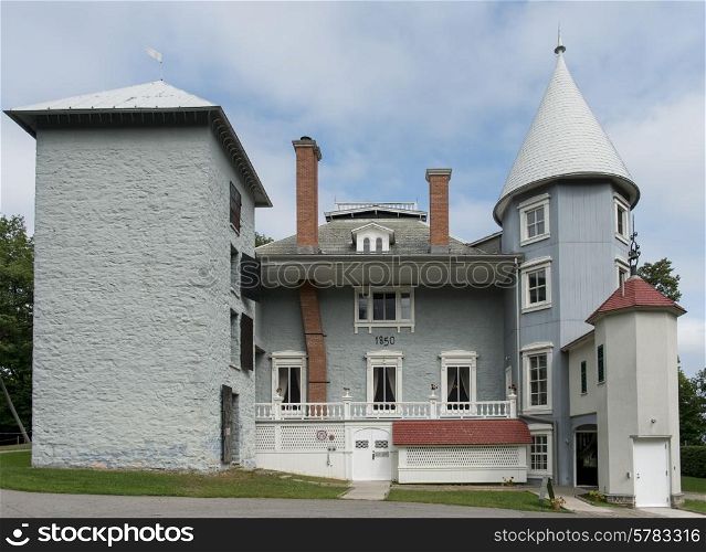 Facade of a building, Manoir-Papineau National Historic Site, Montebello, Quebec, Canada
