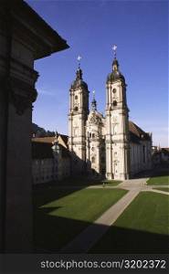 Facade of a cathedral, St. Gallen Cathedral, St. Gallen Canton, Switzerland