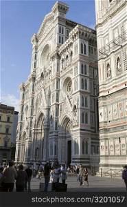 Facade of a church, Duomo Santa Maria del Fiore, Florence, Italy